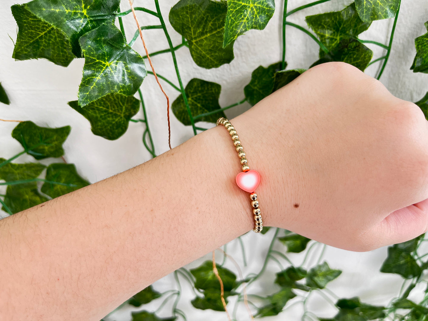 Simple Heart Bracelet