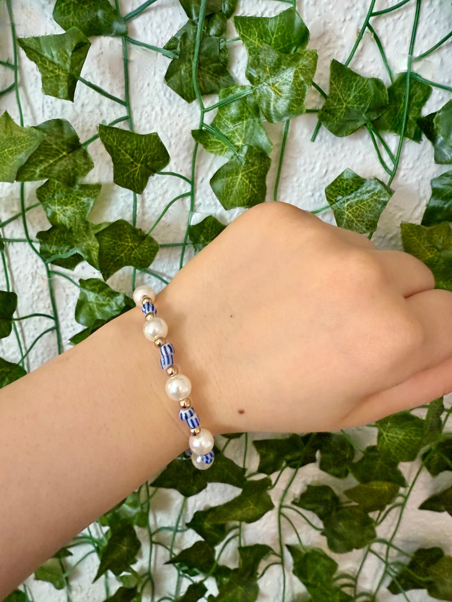 Waves & Pearls Bracelet