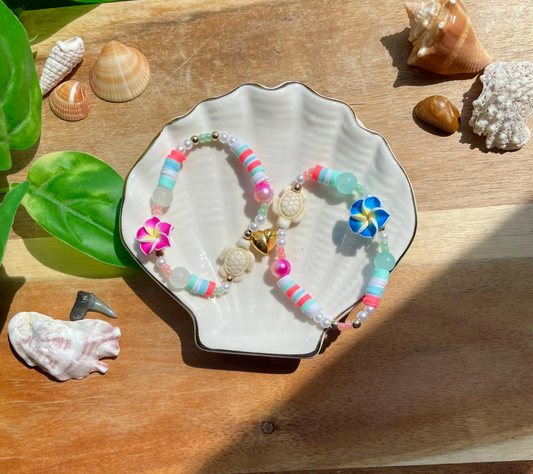 Hibiscus & Sea Charm Duo